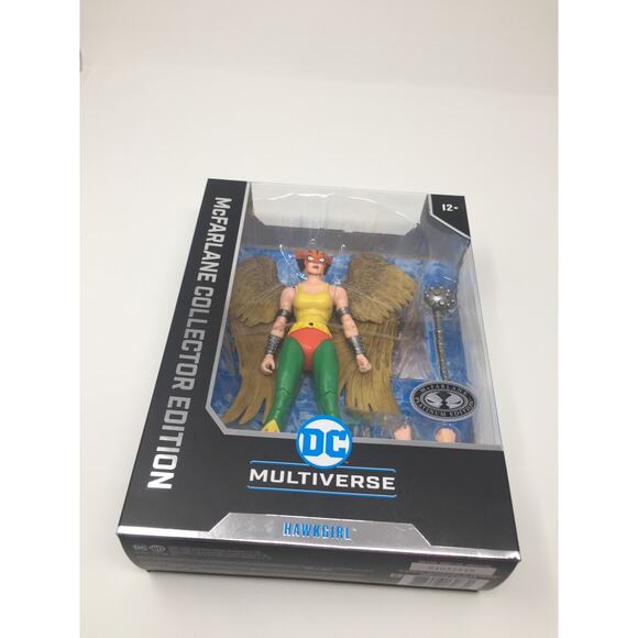 McFarlane DC Multiverse Collector Edition HAWKGIRL Platinum Chase 2025 Superman - Picture 5 of 6